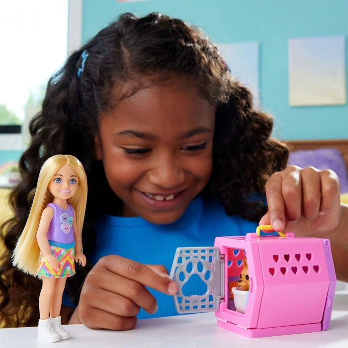 JDF89 Chelsea Köpekçiğin Taşıma Çantası Oyun Seti