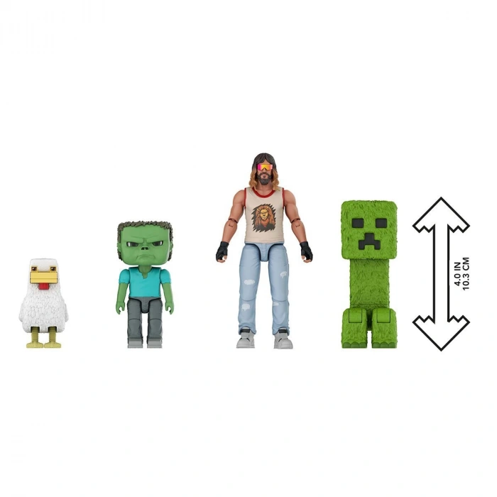 JGG68 Minecraft Film Figürleri - Çoklu Paket