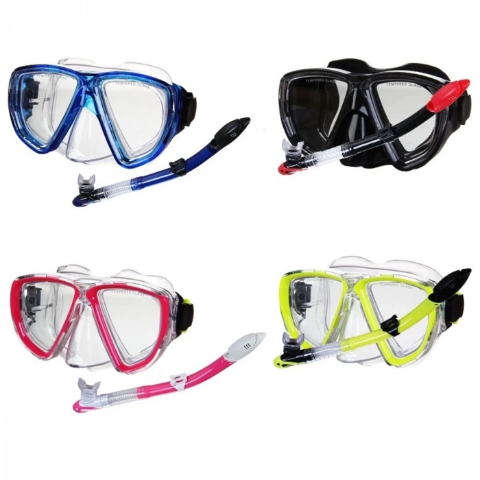 JS-M388 Yüzücü Maske Snorkel Set