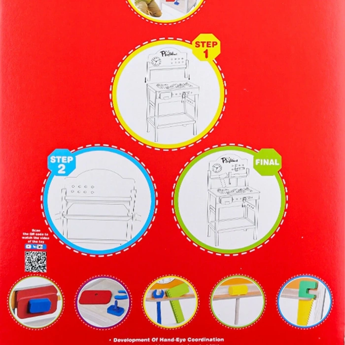 ONY-412 Ahşap Tamir Seti -Onyıl Oyuncak