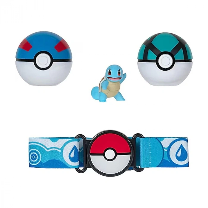 POK 95283-Q Pokemon Clip n Go Pokeball Kemer ve Figür Seti