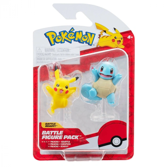 POK PKW0258 Pokemon Battle 2li Figür Seti -Necotoys