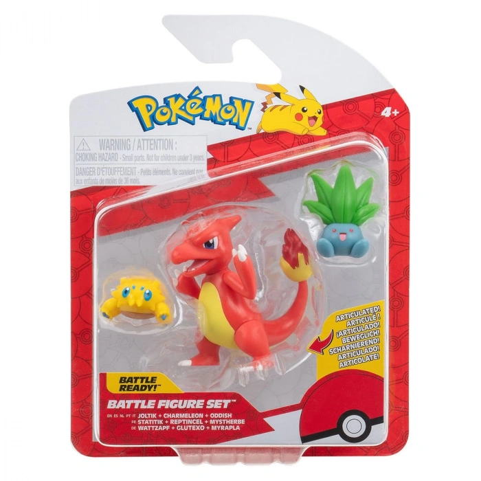 POK PKW3894 Pokemon Battle 3lü Figür Seti
