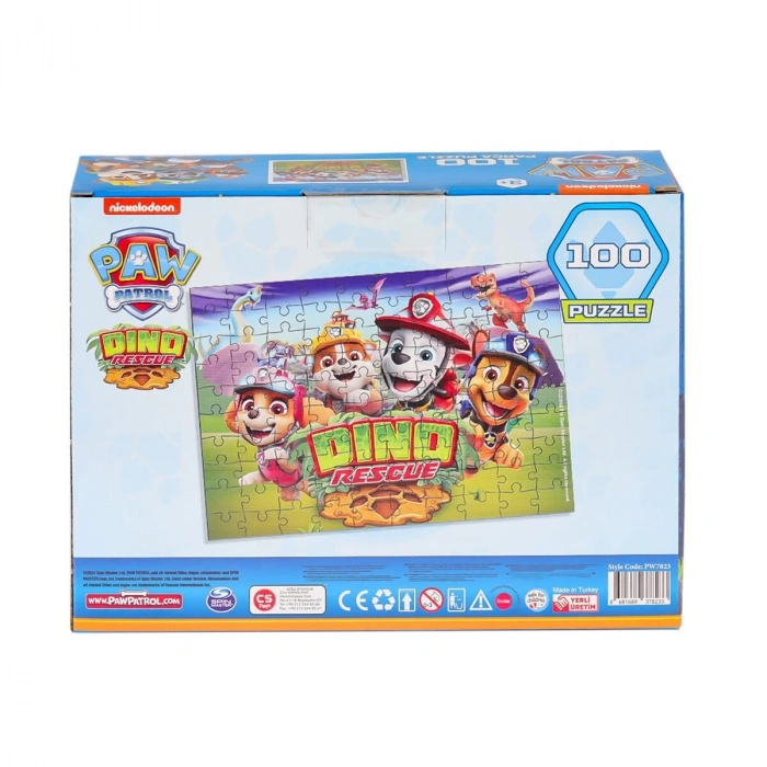 PW7823 Paw PAtrol 100 Parça Puzzle -Laço kids