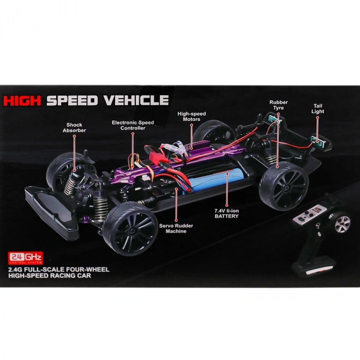SCY-16303 Kumandalı Hızlı ve Profesyonel Drift 4x4 -Gepettoys