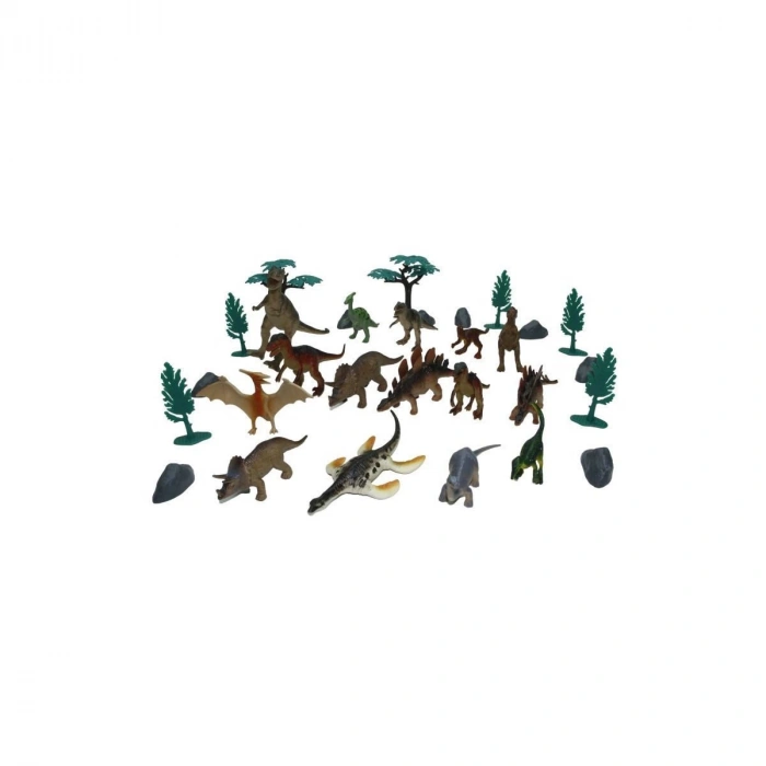 SH-D6601-1 2 3 4 30 Parça Hayvan Seti 2 Vahşi - 2 Çiftlik - Vardem Oyuncak