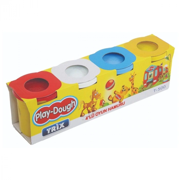T-500 TRİX 4LÜ OYUN HAMURU 1 36