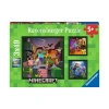 56217 Minecraft 3x49 parça Ravensburger Puzzle