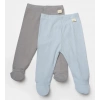 Bebek 2li Patikli Pantolon, %50 Bambu - %50 Organik Pamuk, Bebek ve Yenidoğan Serisi - CSYB9029