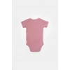 Bebek 2 Parça Kısa Kol Body, %50 Bambu - %50 Organik Pamuk, Bebek ve Yenidoğan Serisi - CSYB9015