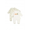 Bebek 2li Çıtçıtlı Tulum %100 Organik Pamuk, Bebek ve Yenidoğan Serisi - CSY5820