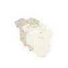 Bebek 3lü Kısa Kollu Badi Kutulu Set %100 Organik Pamuk, Bebek ve Yenidoğan Serisi - CSY5764