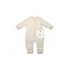 Bebek Fermuarlı Tulum, %100 Organik Pamuk, Bebek ve Yenidoğan Serisi - CSY8109