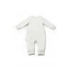Bebek Fermuarlı Tulum, %100 Organik Pamuk, Bebek ve Yenidoğan Serisi - CSY8110