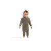 Bebek Kapüşonlu Fermuarlı Tulum, %80 Organik Pamuk & %20 Polyester, Bebek ve Yenidoğan Serisi - CSYK6042
