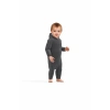 Bebek Kapüşonlu Fermuarlı Tulum, %80 Organik Pamuk & %20 Polyester, Bebek ve Yenidoğan Serisi - CSYK6046