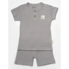 Bebek Şort ve Tişört Takımı, %50 Bambu - %50 Organik Pamuk, Bebek ve Yenidoğan Serisi - CSYB9044