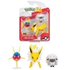 POK 95155-L Pokemon Battle 3lü Figür Seti Seri -Necotoys