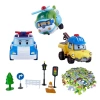 POLI-ZR-912 Robocar Poli Gogo City Seri Poli Burky Helly Oyun Seti