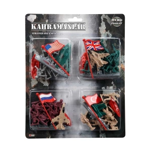 0418 Askeri Oyun Seti 4 lü -Sunman