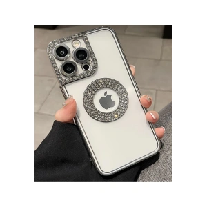 IPhone 11 için lüks elmas silikon kapak