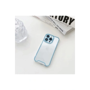 iPhone 14 Şeffaf ,Neon lüks kamera koruma tampon arka kapak