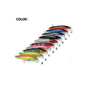 3D Yüksek kaliteli Minnow Yem,Yapay Gözler ile 8,5gr-9,5 gr balıkçılık Lures