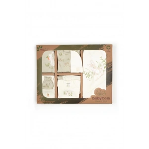 Bebek 10lu Kutu Set %100 Organik Pamuk, Bebek ve Yenidoğan Serisi - CSY5113