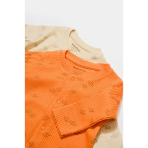 Bebek 2li Patikli Tulum, %50 Modal Kumaş - %50 Organik Pamuk, Bebek ve Yenidoğan Serisi - CSYM11424