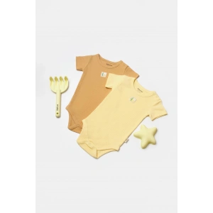 Bebek 2 Parça Kısa Kol Body, %50 Bambu - %50 Organik Pamuk, Bebek ve Yenidoğan Serisi - CSYB9016Bebek 2 Parça Kısa Kol Body, %50 Bambu - %50 Organik Pamuk, Bebek ve Yenidoğan Serisi - CSYB9016