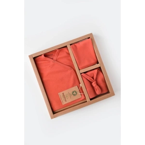 Bebek 5 Parça Set, %100 Organik Pamuk, Bebek ve Yenidoğan Serisi,Hastane Çıkışı Seti - CSY5505