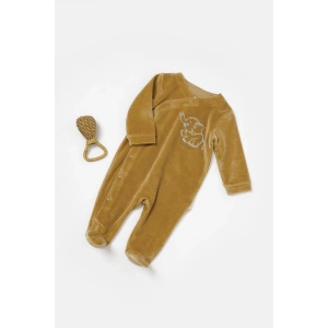 Bebek Ayaklı Tulum, %80 Organik Pamuk & %20 Polyester, Bebek ve Yenidoğan Serisi - CSYK6040