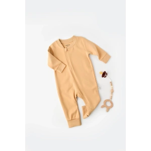 Bebek Fermuarlı Tulum, %100 Organik Pamuk, Bebek ve Yenidoğan Serisi - CSY3036