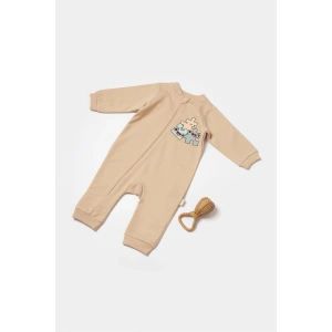 Bebek Fermuarlı Tulum, %100 Organik Pamuk, Bebek ve Yenidoğan Serisi - CSY8031