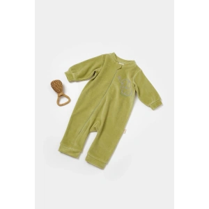 Bebek Fermuarlı Tulum, %80 Organik Pamuk, Bebek ve Yenidoğan Serisi - CSYK6053