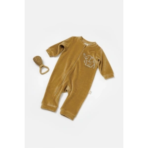 Bebek Fermuarlı Tulum, %80 Organik Pamuk, Bebek ve Yenidoğan Serisi - CSYK6055