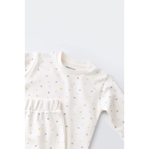 Bebek Pantolon ve Uzun Kollu Tişört Seti, %100 Organik Pamuk, Bebek ve Yenidoğan Serisi - CSY2010