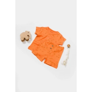 Bebek Şort ve Tişört Takımı, %50 Modal Kumaş - %50 Organik Pamuk, Bebek ve Yenidoğan Serisi - CSYM11705