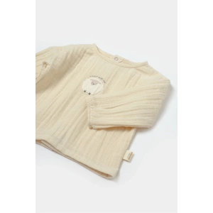 Bebek Uzun Kollu Tişört ve Pantolon Takım, %100 Pamuk, Bebek ve Yenidoğan Serisi - CSYM7015