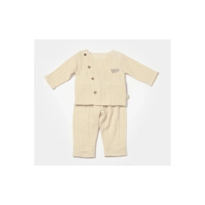 Bebek Uzun Kollu Tişört ve Pantolon Takım, %100 Pamuk, Bebek ve Yenidoğan Serisi - CSYM7018