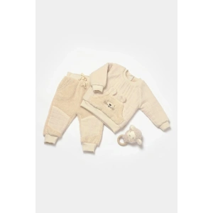 Bebek Uzun Kollu Tişört ve Pantolon Takım, %100 Pamuk, Bebek ve Yenidoğan Serisi - CSYM7030