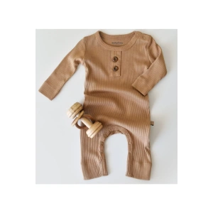 Bebek Uzun Kollu Tulum, %50 Modal Kumaş - %50 Organik Pamuk, Bebek ve Yenidoğan Serisi - CSYM11414