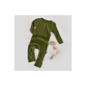 Bebek Uzun Kollu Tulum, %50 Modal Kumaş - %50 Organik Pamuk, Bebek ve Yenidoğan Serisi - CSYM11420