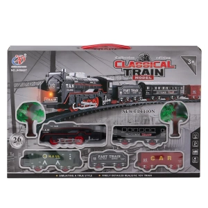 JHX6687 Sesli Işıklı Tren 26 Parça