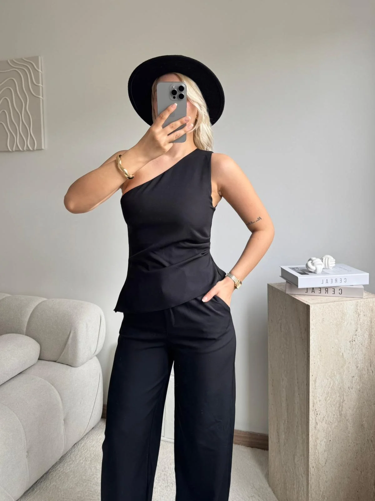 Dokuma Tek Omuz Takım