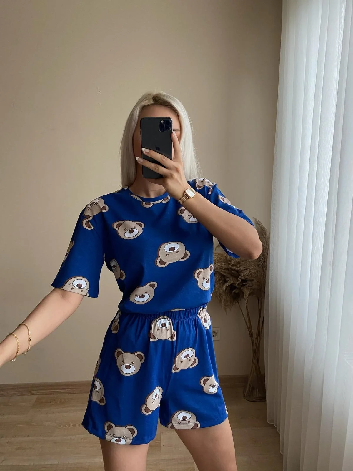 Ayıcıklı Pijama Takımı