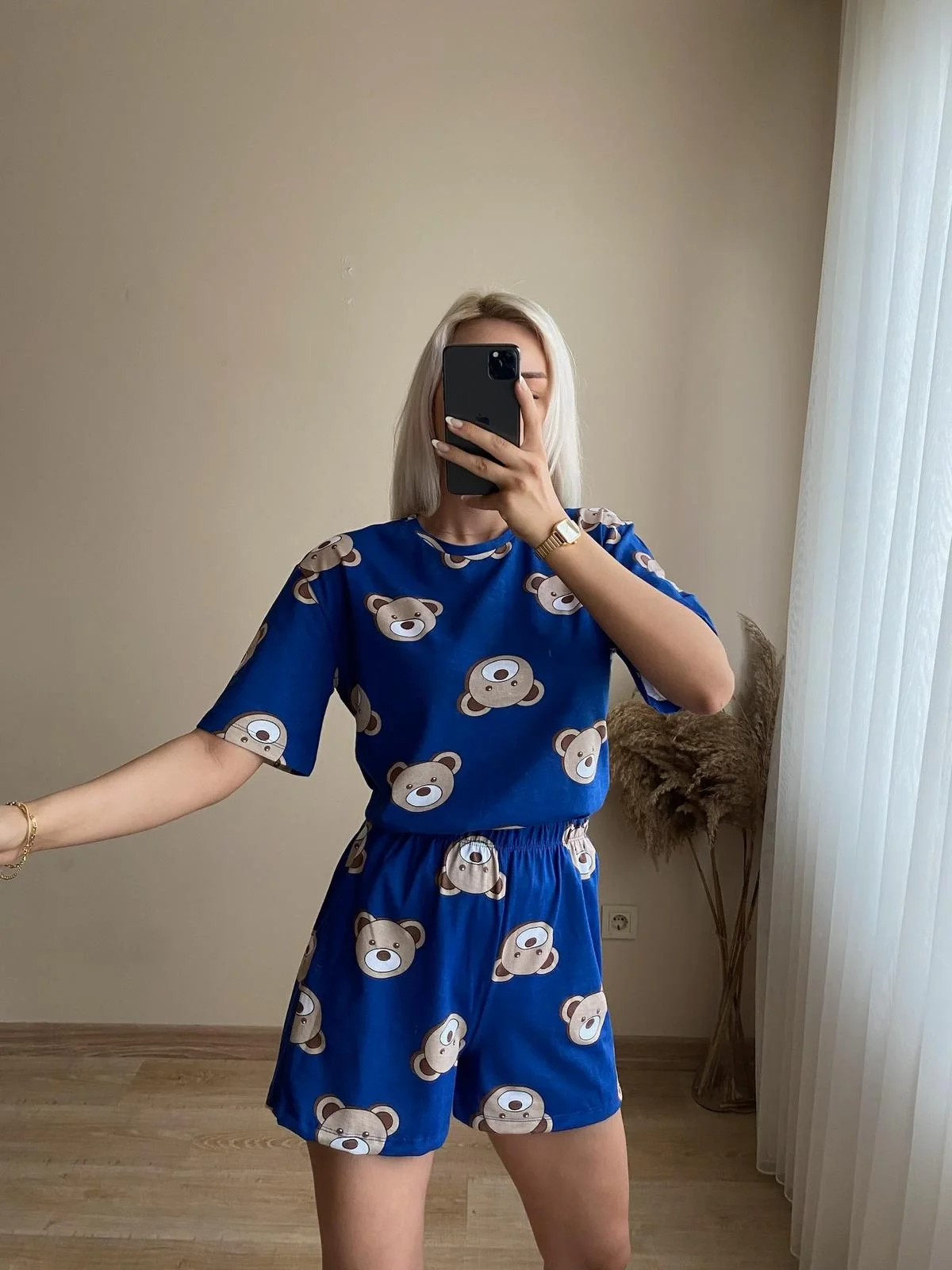 Ayıcıklı Pijama Takımı