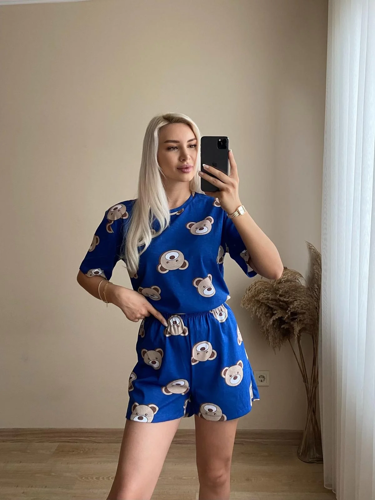 Ayıcıklı Pijama Takımı