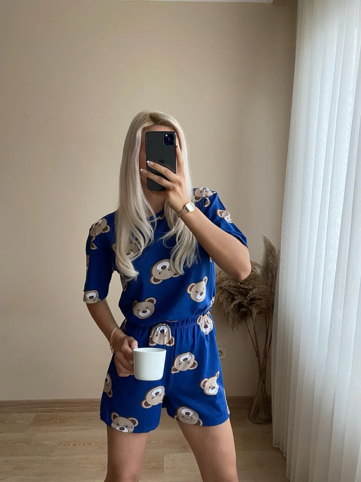 Ayıcıklı Pijama Takımı