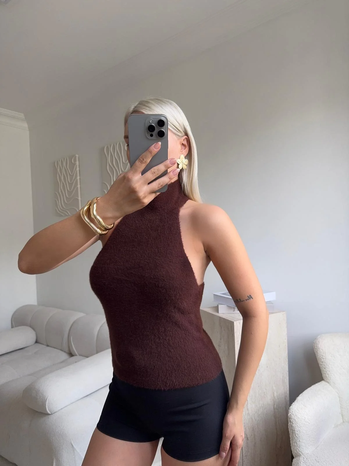 Balıkçı Yumoş Crop - KAHVE